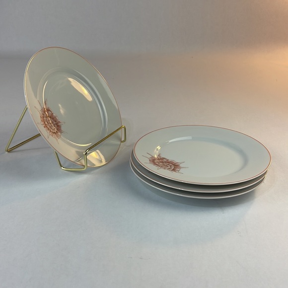 Fitz and Floyd “Coquille” 6 1/2” Bread/Dessert Plate (set of 4) - Picture 4 of 13